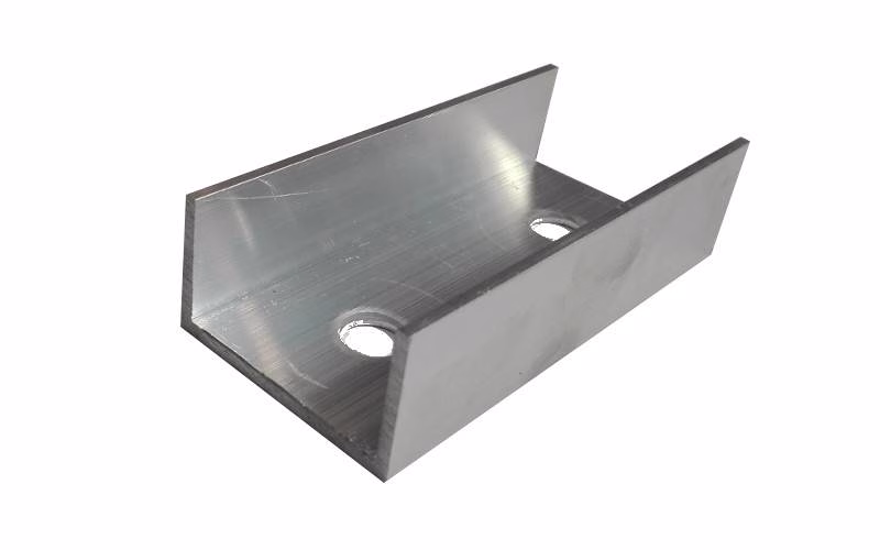 З’єднувач для монтажних шин 120x45x25 / ALU